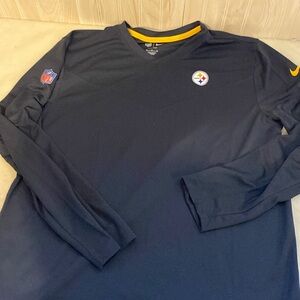 NIKE Steelers Mens Long Sleeve